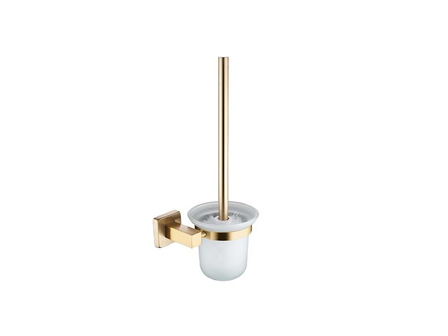 Mawialux toilet accessoire set geborsteld goud - afbeelding 4 van  8