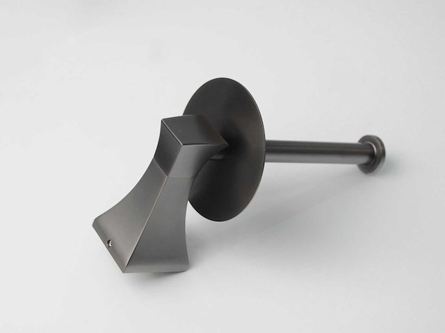 Mawialux toilet accessoire set gunmetal grey 4 delig - afbeelding 11 van  25