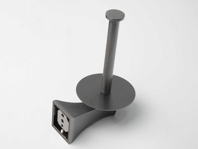 Mawialux toilet accessoire set gunmetal grey 4 delig - afbeelding 13 van  25