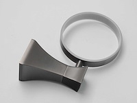 Mawialux toilet accessoire set gunmetal grey 4 delig - afbeelding 16 van  25