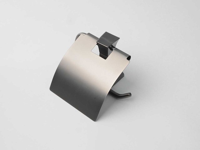 Mawialux toilet accessoire set gunmetal grey 4 delig - afbeelding 5 van  25