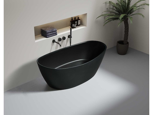 Mawialux vrijstaand acryl bad - keuze uit 3 kleuren - afbeelding 2 van  6