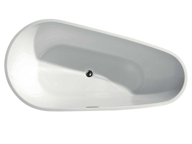 Mawialux vrijstaand acryl bad - keuze uit mat wit of glans wit - afbeelding 6 van  8