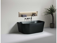 Mawialux vrijstaand acryl bad - mat zwart - afbeelding 1 van  3