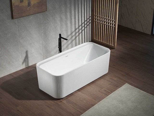 Mawialux vrijstaand acryl design bad - mat wit - afbeelding 1 van  9