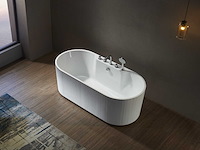 Mawialux vrijstaand acryl design bad met kraanwerk - keuze uit 3 kleuren - afbeelding 7 van  11