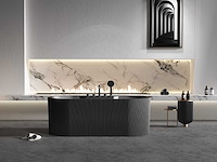 Mawialux vrijstaand acryl design bad met kraanwerk - keuze uit 3 kleuren - afbeelding 1 van  11