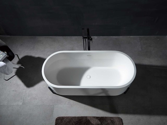 Mawialux vrijstaand bad - solid surface (beschikbaar in 3 kleuren) - afbeelding 8 van  21