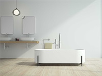 Mawialux vrijstaand bad - solid surface (beschikbaar in 3 kleuren) - afbeelding 1 van  21