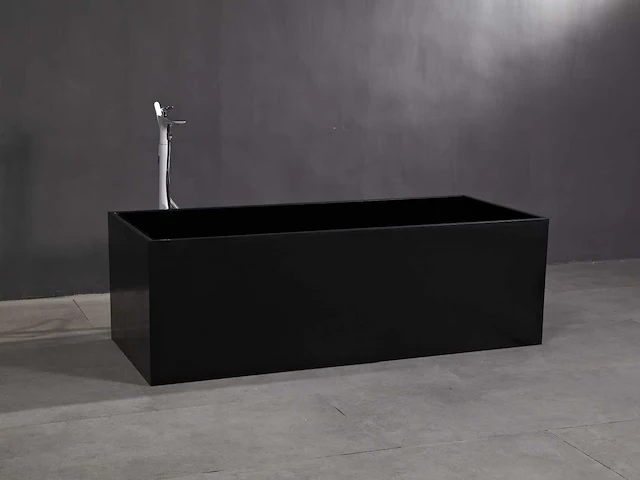 Mawialux vrijstaand design bad - solid surface - keuze uit 2 kleuren - afbeelding 8 van  11