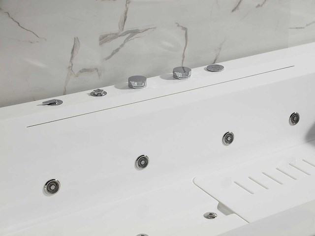 Mawialux vrijstaand massagebad met waterval - afbeelding 20 van  21