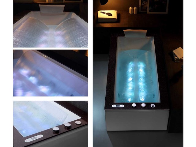 Mawialux vrijstaand massagebad met waterval - afbeelding 3 van  14