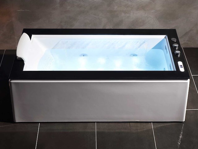 Mawialux vrijstaand massagebad met waterval - afbeelding 7 van  14