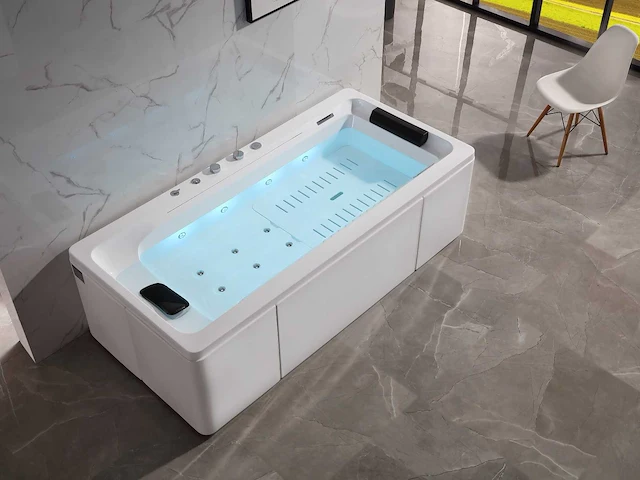 Mawialux vrijstaand massagebad met waterval - afbeelding 1 van  21