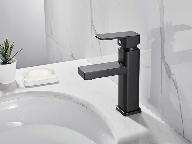 Mawialux wastafelkraan - mat zwart - afbeelding 30 van  31