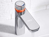 Mawialux wastafelkraan digitaal chroom - afbeelding 1 van  4