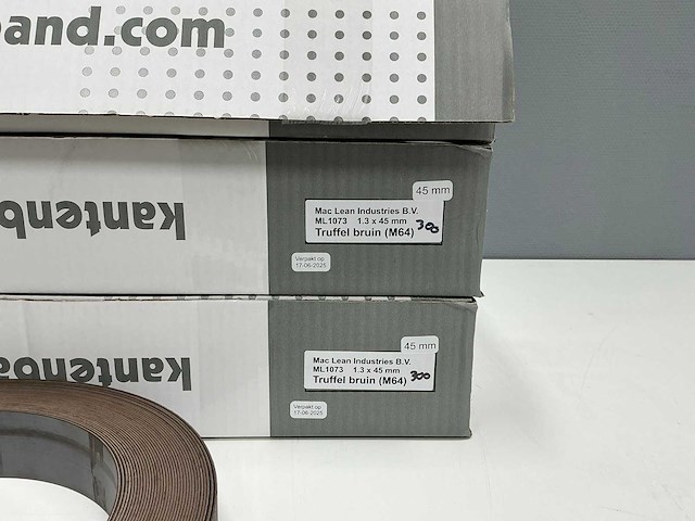 Max lean - m64 - truffel bruin - kantenband - 677 m - 1,3x45 mm - afbeelding 7 van  7