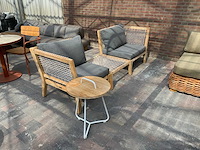 Max & luuk - carice - garden bench