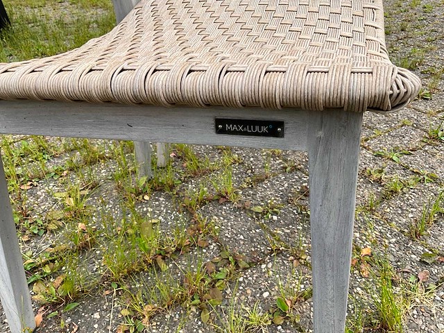 Max & luuk - charlotte - garden chair (4x) - afbeelding 5 van  9