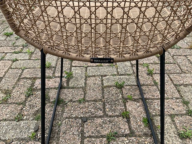 Max & luuk - charly - garden chair - afbeelding 4 van  5