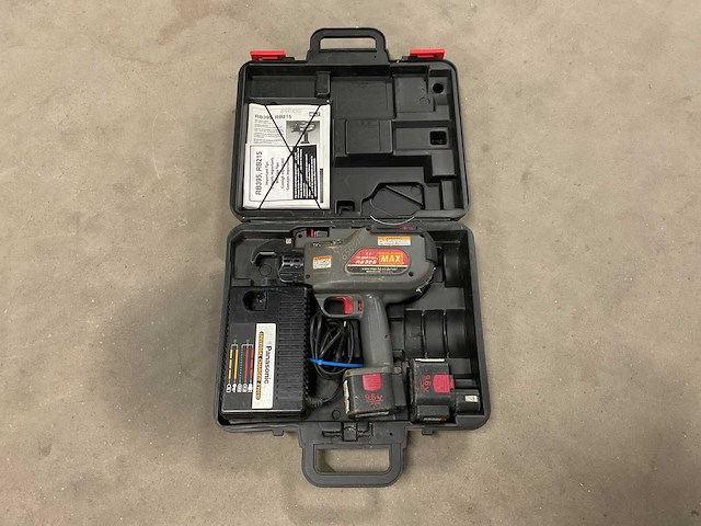 Max rb395 9.6v accu vlechtapparaat - afbeelding 2 van  3