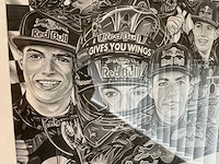 Max verstappen wanddecoratie - afbeelding 2 van  5
