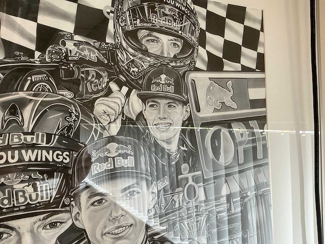 Max verstappen wanddecoratie - afbeelding 3 van  5