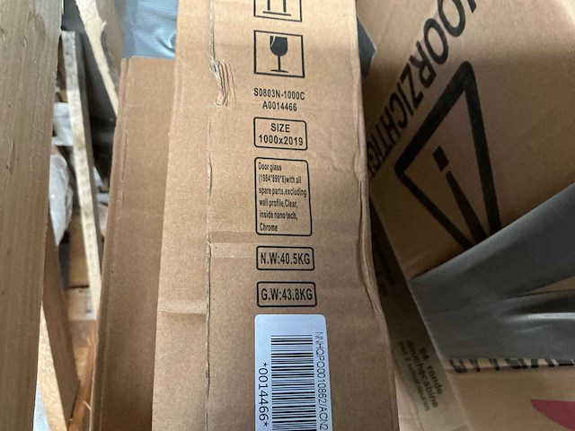 Maxaro douchewand - afbeelding 1 van  1