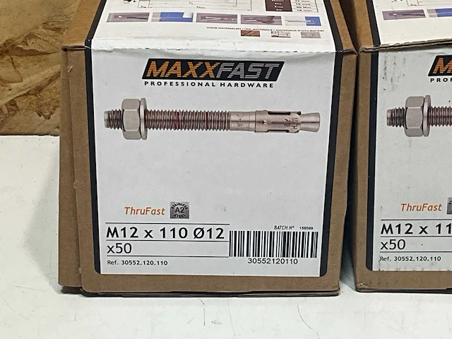 Maxfast rvs ankers m12x110 (90x) - afbeelding 3 van  5