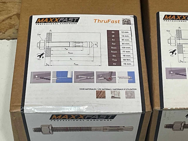 Maxfast rvs ankers m12x110 (90x) - afbeelding 4 van  5
