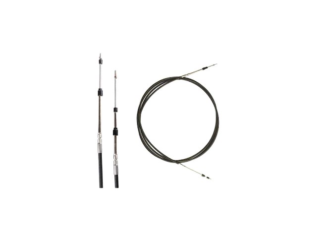 Maxflex c8 01709-12 high-performance marine steering cable uv resistant hdpe 12ft - afbeelding 1 van  5