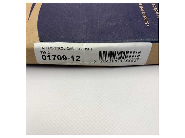 Maxflex c8 01709-12 high-performance marine steering cable uv resistant hdpe 12ft - afbeelding 3 van  5