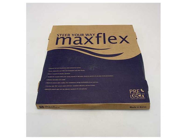 Maxflex c8 01709-12 high-performance marine steering cable uv resistant hdpe 12ft - afbeelding 4 van  5