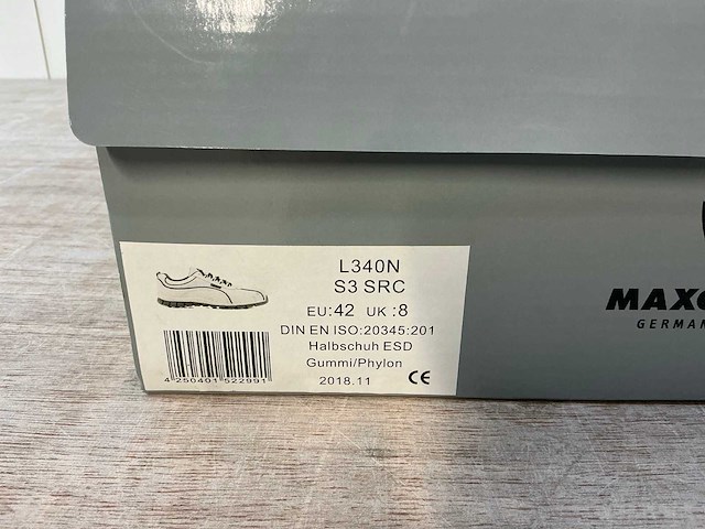 Maxguard l340n s3 src veiligheidsschoenen (2x) - afbeelding 3 van  5