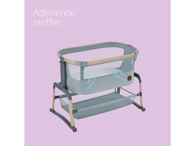 Maxi-cosi iora air co-sleeper - beyond grey schommelfunctie - afbeelding 2 van  4