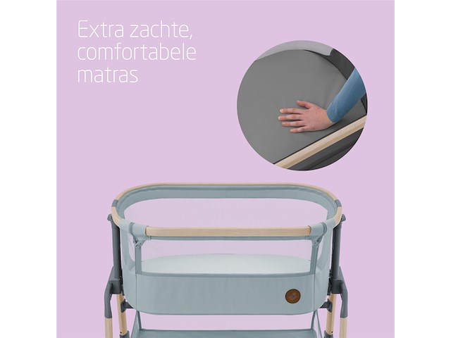 Maxi-cosi iora air co-sleeper beyond grey schommelfunctie - afbeelding 3 van  5