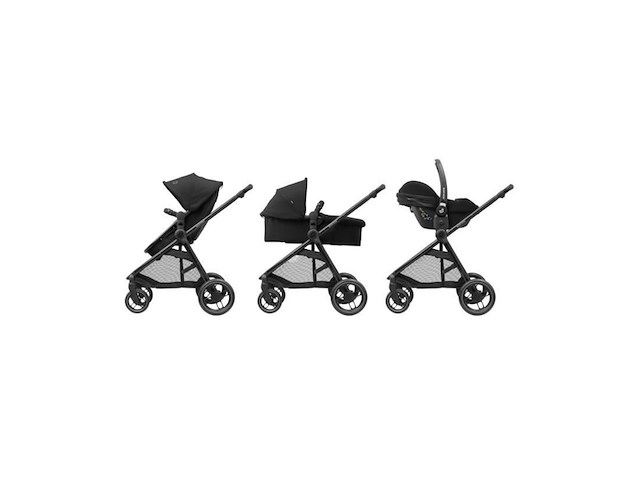 Maxi-cosi zelia kinderwagen essential black - afbeelding 4 van  5