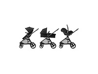 Maxi-cosi zelia kinderwagen essential black - afbeelding 4 van  5