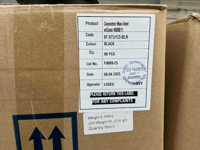 Maxi-vent w/cone 4009011 aansluitstuk (360x) - afbeelding 3 van  4