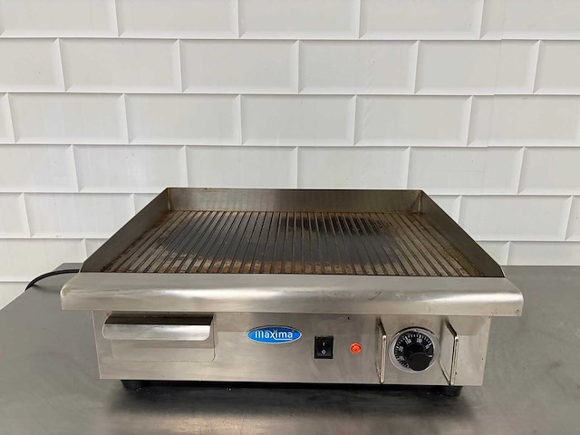 Maxima - 550 - rvs-grill- en bakplaat - afbeelding 1 van  5