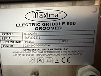 Maxima - 550 - rvs-grill- en bakplaat - afbeelding 5 van  5