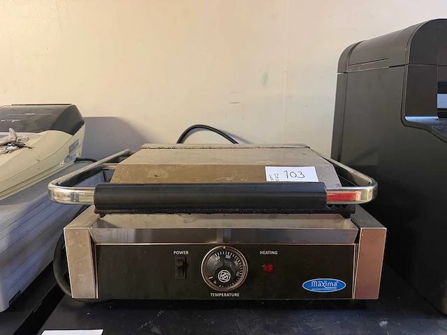 Maxima - professionele contactgrill - afbeelding 1 van  3