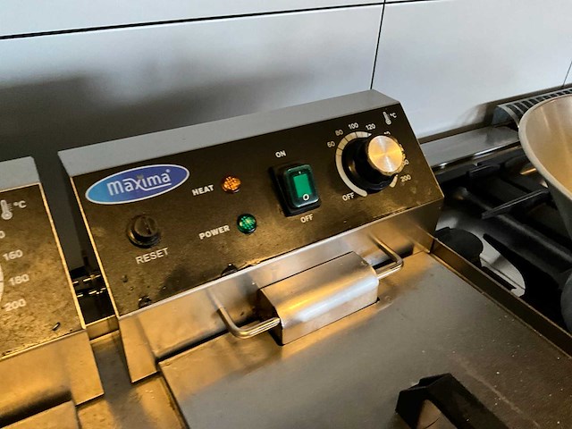 Maxima 2x 10 liter friteuse - afbeelding 4 van  6