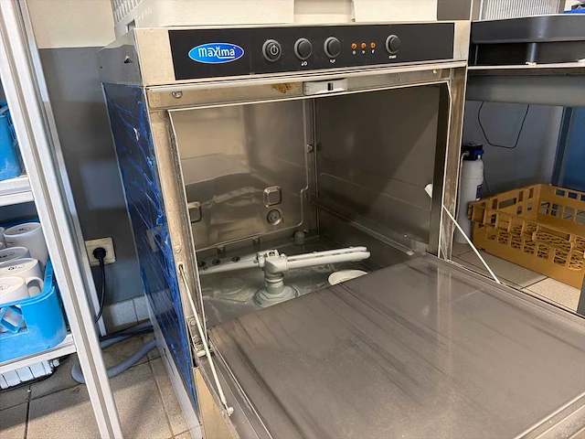 Maxima professionele horeca vaatwasser 50 × 50 cm – 230v – type 09240050 - afbeelding 2 van  4