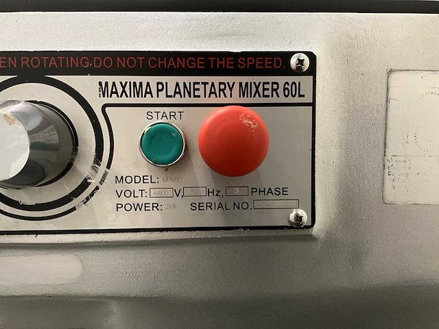 Maxima spiraalkneder - afbeelding 2 van  10