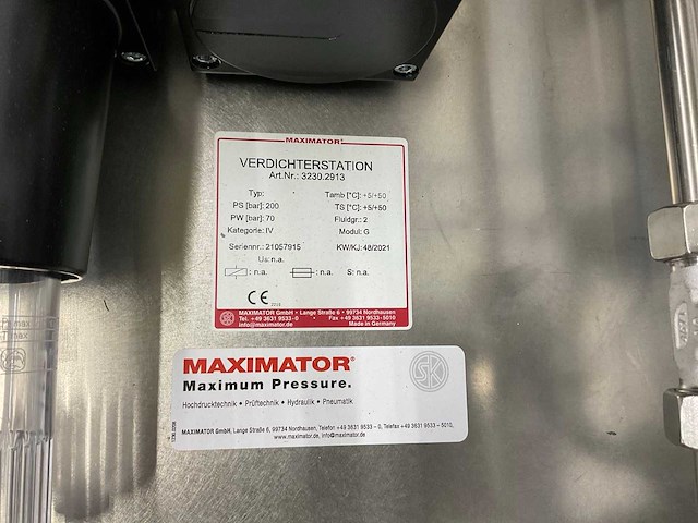Maximator dle 5-2-gg-c gasbooster - afbeelding 4 van  7