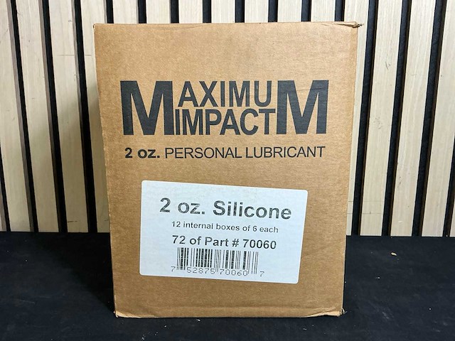 Maximum impact siliconebasis glijmiddel 60ml (72x) - afbeelding 4 van  5