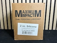 Maximum impact siliconebasis glijmiddel 60ml (72x) - afbeelding 4 van  5