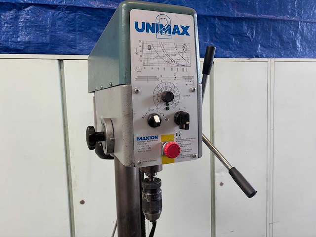 Maxion - unimax 2bs - kolomboormachine - afbeelding 4 van  7