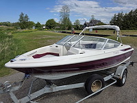 Maxum - 3.0 mercruiser 140 pk inboard + 1500 kg boottrailer - speedboot + trailer - afbeelding 3 van  34
